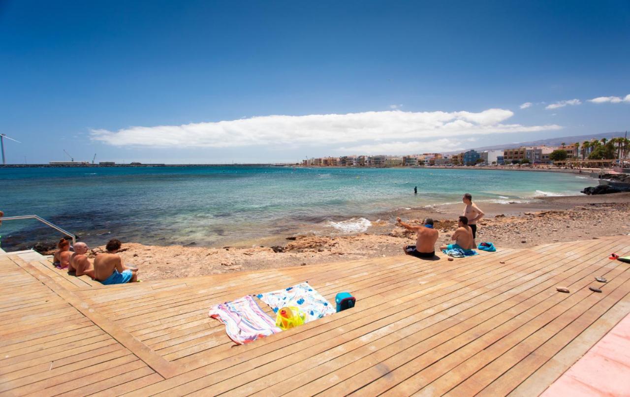 Апартаменты Arinaga Colors, Tu Casa En La Playa Экстерьер фото